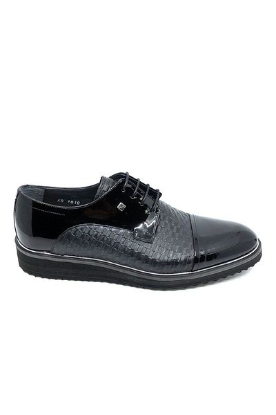 Fosco Black Casual & Classic Men's Shoes 9010 430 642
