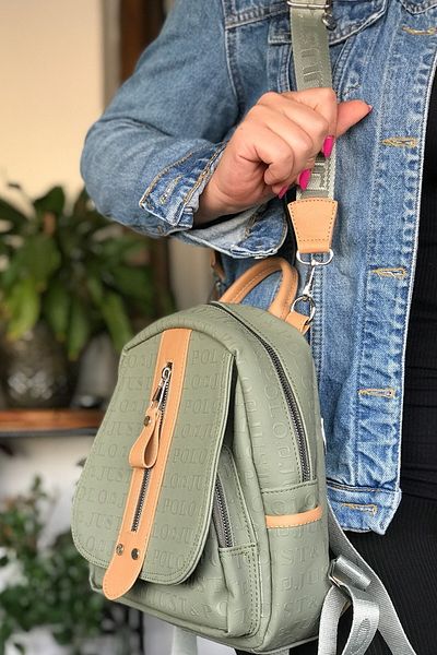 Just Polo Multi-Compartment Lined Adjustable Strap Women's Backpack 4058-gd