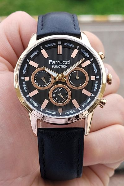 Ferrucci Men's Functional Wristwatch