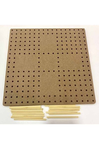 orhanucuzluk Ξύλινη Πίνακας Μοτίφ 30x30 εκ