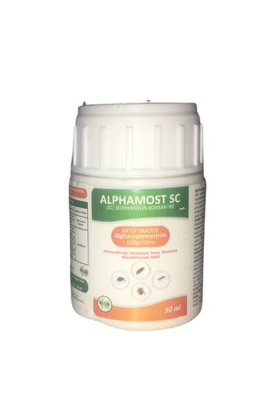 AGROFARM Alphamost Sc50 50ml / Karasinek Sivrisinek Hamamböceği Haşere Ilacı