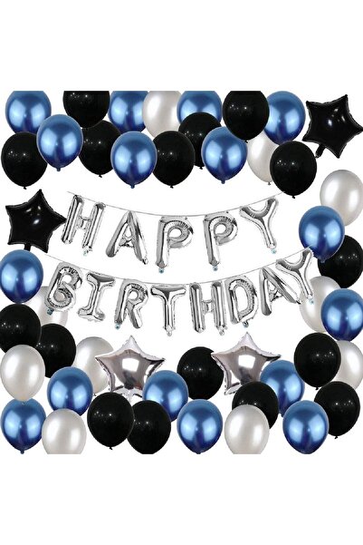 Bkmc Birthday Party Decorations For Men And Women Blue, Birthday Party Suppli...