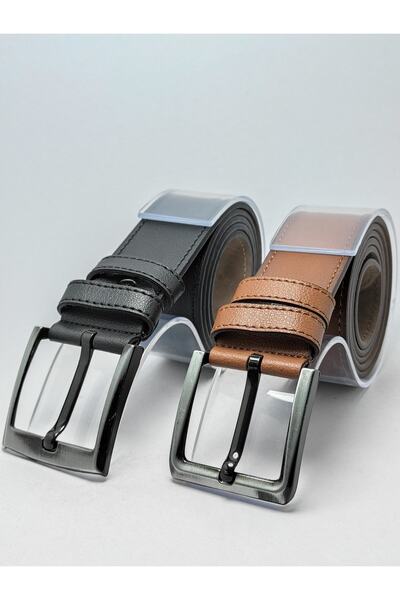 EDS DERİ ÜRÜNLERİ Centura sportiva pentru bărbați din 2 piese