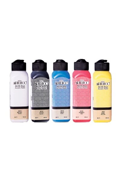 Artdeco Akrilik Boya 140 ml 5 Adet Boya