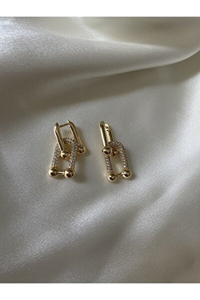 BETULS Zirkon Taşlı Tiffany Küpe