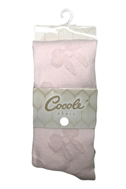 Cocole Ribbon Patterned Children's Tights (High Cotton Content)