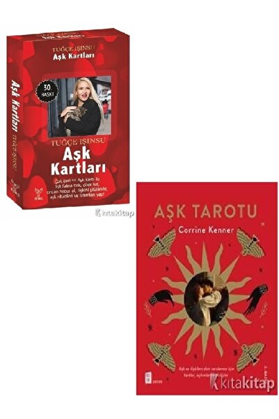 Karakarga Yayınları Aşk Tarotu - Aşk Kartları - Tuğçe Işınsu - Corrine Kenner 2 Kitap Set
