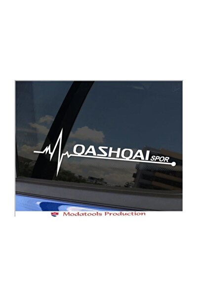 Genel Markalar Nissan Qashqai Yan Cam Sticker Oto Kapı Çıkartma Tuning Aksesu...