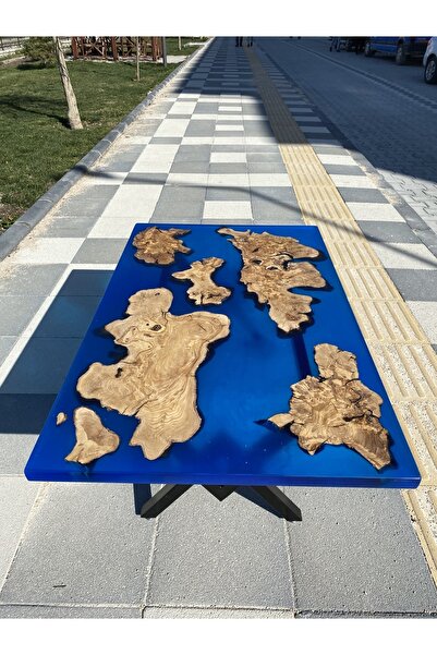 Konyalı Sanat Epoksi Orta Sehpa