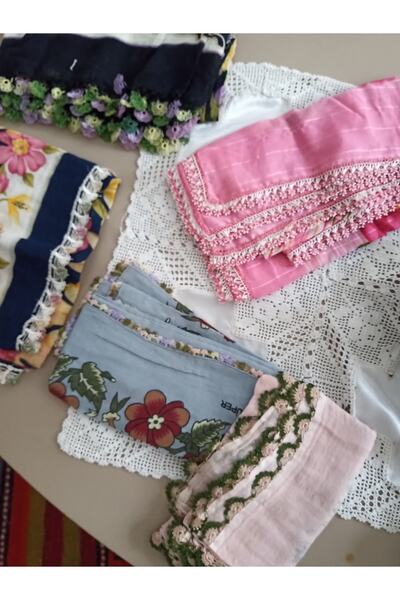 EL İŞİ Başörtüsü, Yazma,tülbent 100x100 cm