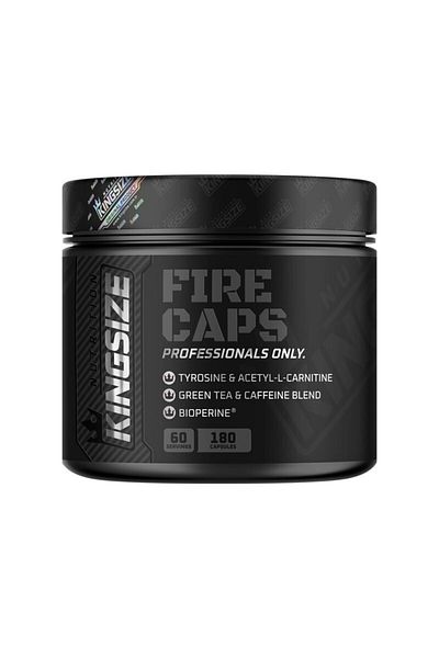 Kingsize Nutrition Fire Caps 180 Capsules