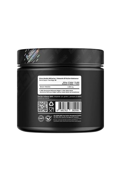 Kingsize Nutrition Betaine Anhydrous - 180 Tablets