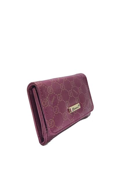 Newish Polo Kapaklı Portföy Cüzdan Orta Boy - Suni Deri