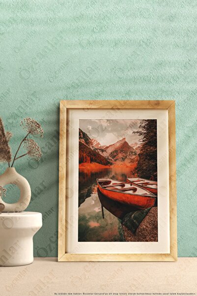 ÖZCANLAR ÇERÇEVE Ahşap Çerçeveli Tablo Ahşap Çerçeve Ham Ahşap Çerçeve 30x40 50x70 21x30 Dekoratif Ahşap Çerçeve