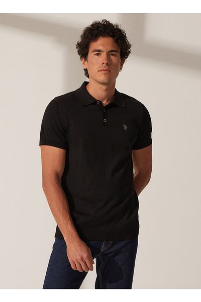 U.S. Polo Assn. Пуловер, XL, Черен