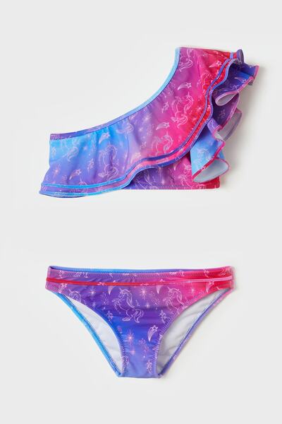 Miss Muse Macigal Unicorn Tek Omuz Bikini