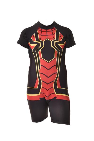 Rs Ramuni Boy's Jumpsuit Swimsuit Spiderman