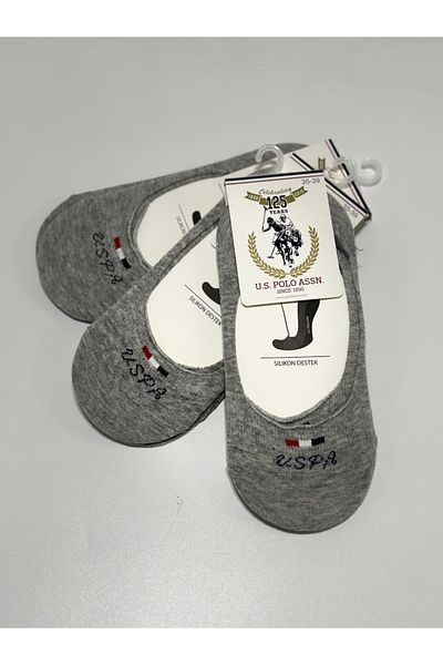 U.S. Polo Assn. Комплект дамски чорапи US Polo Assn.A.Grey от 6 части