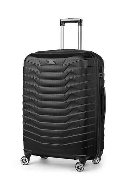 Polo55 Abs Orta Boy Valiz Siyah