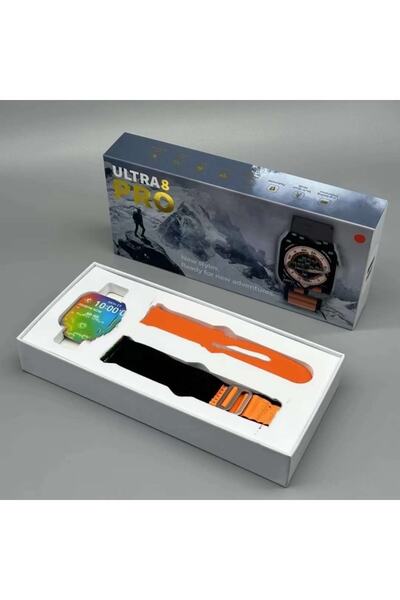 BESTCOM Yeni Ultra 8 Pro  Uyumlu Smartwatch Serisi 8 S8 49mm 2.02 Inç  Ultra8...