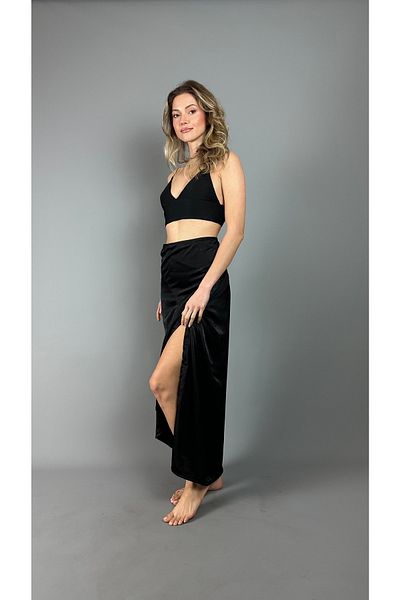 Agepta Women Collection Pareo Skirt Black