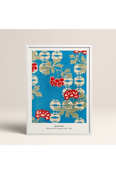 HOMEPACK Επιτραπέζιο Πλαίσιο Ιαπωνικού Στιλ Nanbara Sakujiro 30x40cm 40x60cm 50x70cm Μαύρο Λευκό Ξύλο Jpn038