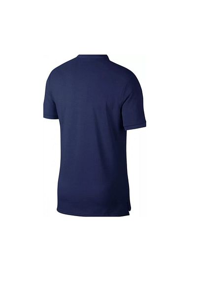 Navy blue discount nike polo shirt