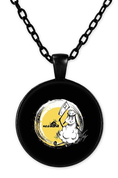 herotasarım Black Chain Necklace - Sacrifice Feast Bll701