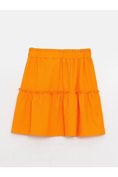 LC Waikiki Lcw Kids Mädchen Rock mit elastischer Taille