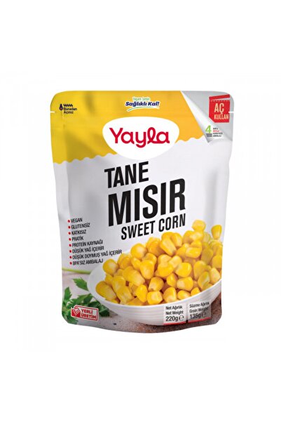 Yayla Haşlanmış Tane Mısır 220 Gr