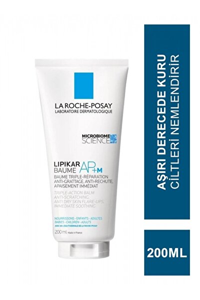 La Roche Posay Lipikar Baume Ap+m - Kuru Ciltler Için Nemlendirici Yüz Ve Vücut Balsamı