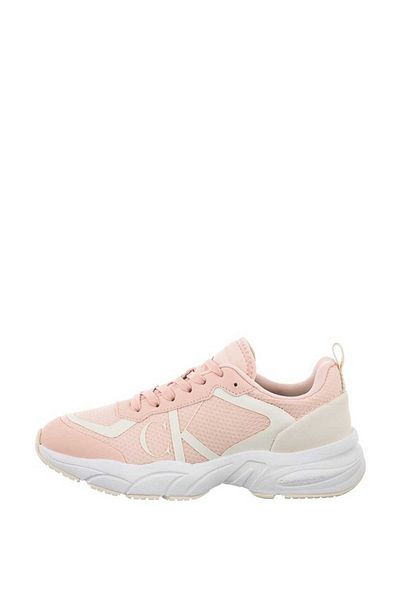 Calvin Klein Retro Damen Tennis Sneaker - Satin Over Mesh Runner Yw0yw00946