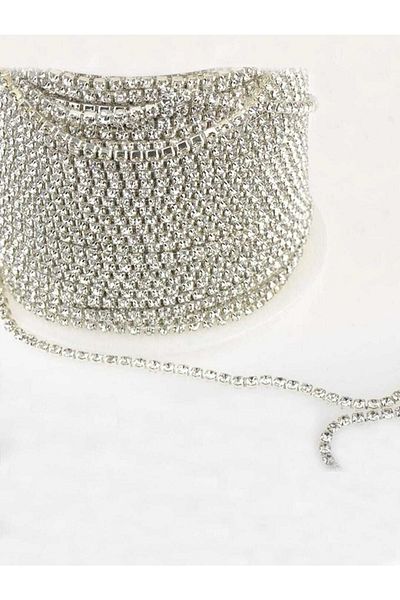 yiğit aksesuar 3 mm (ss12) Crystal Stone Λωρίδα Λευκή 50 μέτρα 1 Μπάλα