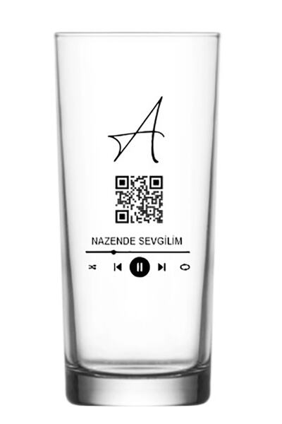 blackbonds A Harfi Müzik Kişiye Özel Müzikli Rakı Bardağı Sorulardan Müzik Ve...