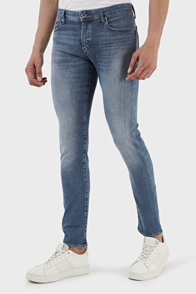 Armani Exchange J14 Pamuklu Normal Bel Skinny Fit Jeans Erkek Kot Pantolon 3rzj14 Z2xxz 1500