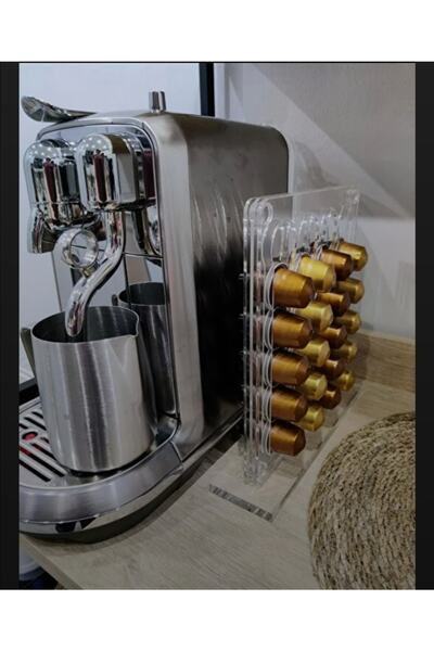 KOÇSAN Nespresso Uyumlu Çift Taraflı Kahve Kapsül Tutucu Düzenleyici Organizer