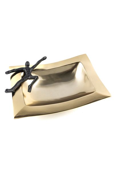 Mikasa Moor Gold Black Man Decorative Bowl 41x28x10cm