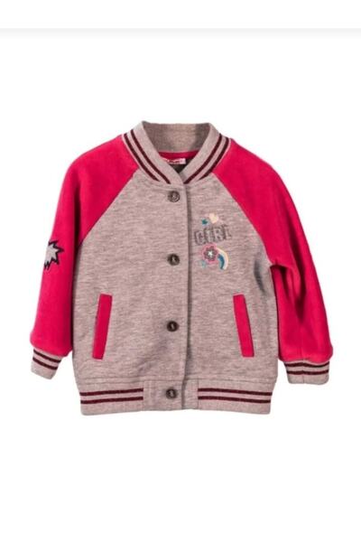 Zeyland Küçük Kız Çocuk Bebek Mevsimlik Bahar Fuşya Renk Hırka