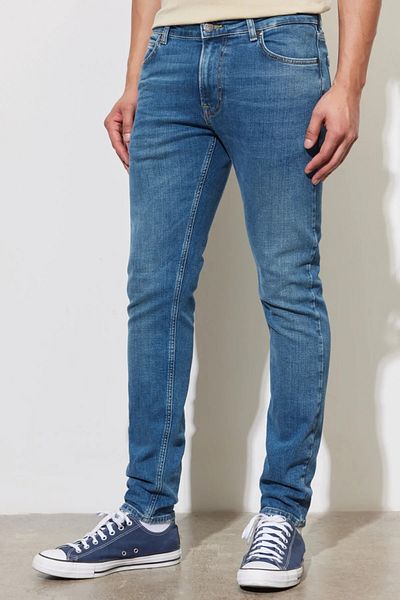 Lee Skinny Fit Extra Narrow Leg Normal Waist Light Blue Men's Jeans L73602158