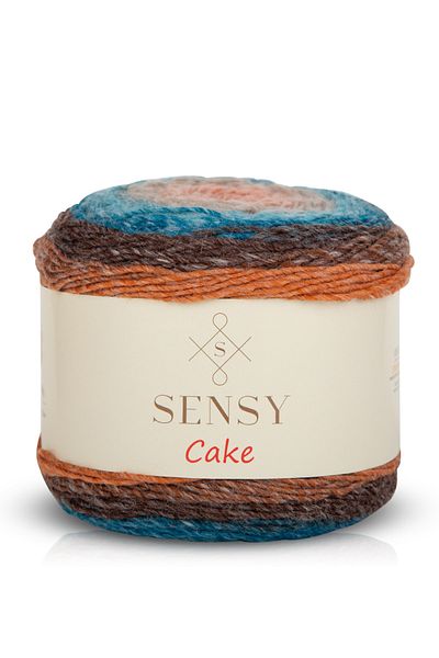 SENSY Premium Cake Χειροποίητο Πλεκτό Σχοινί Σάλι Μπλούζα Αξεσουάρ Σχοινί Μαρμάρινο Σχοινί