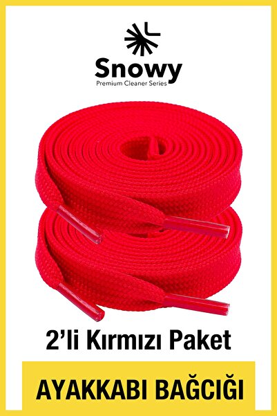 Snowy Süper Kalite Spor Ayakkabı Bağcıkları 2 Çift