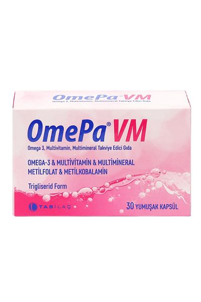 Tab Omepa Vm - 30 Soft Food Capsule Supplement