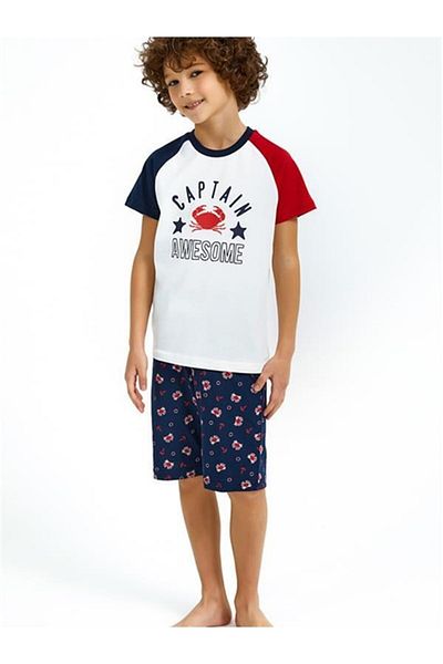 Pimody Family Concept Father and Son Shorts Pijama Set Arnetta 1978 (Tatăl și Fiul sunt vânduți diferit)