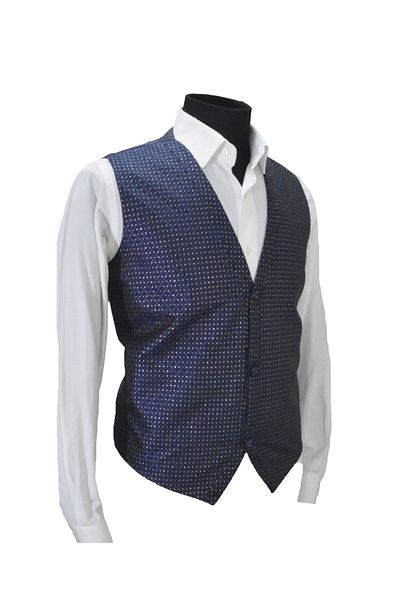 MENTOR REGALO Елек за младоженец, тъмносин, на точки 50140