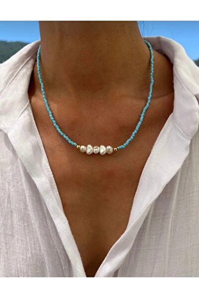 Uno Di Famiglia Beaded Necklace, Necklace, Pearl 1stQuality