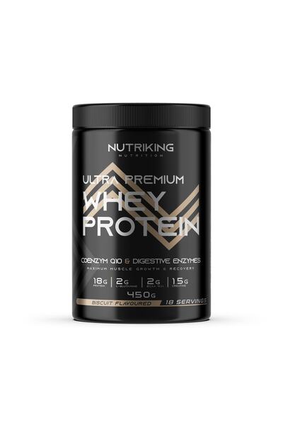 Nutriking Whey Protein ™ 450gr Bisküvi Aromalı - 18 Servis