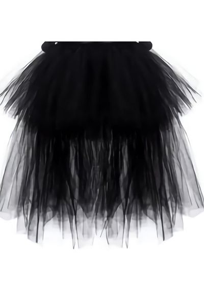 nsmkidslife Fusta tutu cu coadă lungă la spate pentru fete