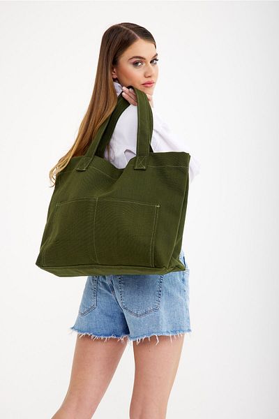 Simfa Women's Canvas Tote Shoulder Bag