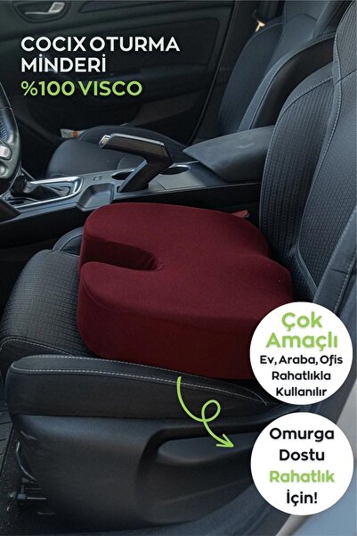 Viscomina Oto Koltuk Minderi Ortopedik Cocix Oturma Minderi