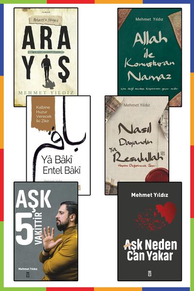 Timaş Yayınları Mehmet Yıldız 6 Kitap Full Set (ya Baki Entel Baki - Nasıl Da...